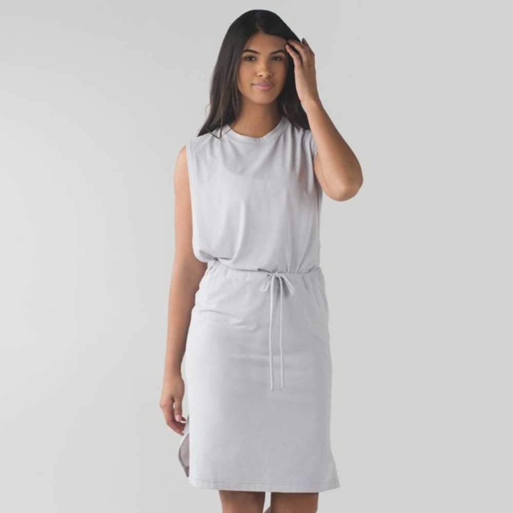 Lululemon Layer Up Grey Dress